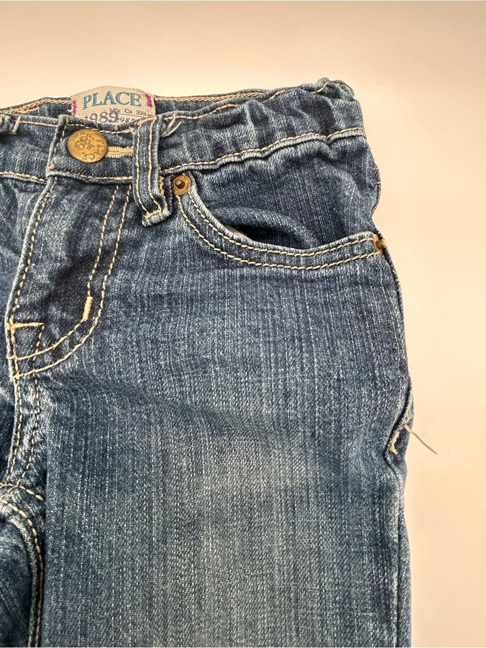 The Children's Place Girls' Blue Stretch Denim Jeans Size 5